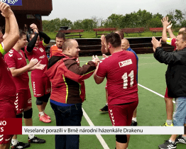 Veselané porazili v Brně národní házenkáře Drakenu