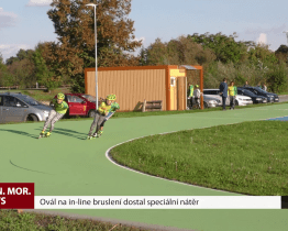 Ovál na in-line bruslení dostal speciální nátěr