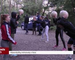Házenkářky trénovaly v lese