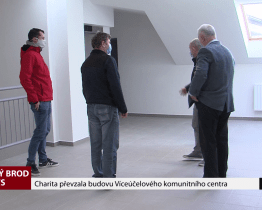Charita převzala budovu Víceúčelového komunitního centra