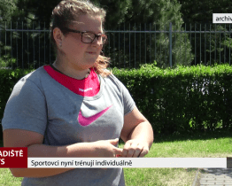 Sportovci nyní trénují individuálně