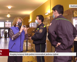 Krajský krizový štáb jedná minimálně jednou týdně