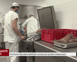 Kuchyně Uherskohradišťské nemocnice prošla modernizací