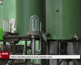 Pálení destilátů potrvá až do příštího roku