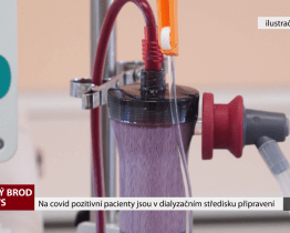 Na covid pozitivní pacienty jsou v dialyzačním středisku připravení