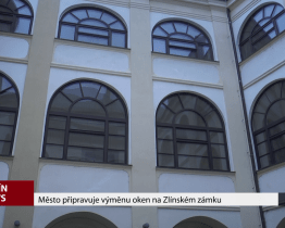 Město připravuje výměnu oken na Zlínském zámku
