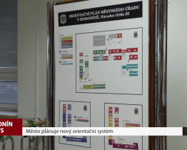 Město plánuje nový orientační systém