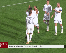 Slovácko ukončilo čekání na domácí výhru
