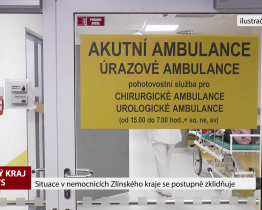 Situace v nemocnicích Zlínského kraje se postupně zklidňuje