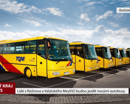 Cestující z Rožnova a Valašského Meziříčí budou jezdit novými autobusy