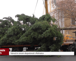 Vánoční strom doputoval z Rohatce