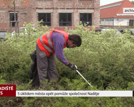 S úklidem města opět pomůže společnost Naděje