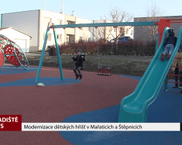 Modernizace dětských hřišť v Mařaticích a Štěpnicích