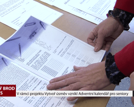 V rámci projektu Vytvoř úsměv vznikl Adventní kalendář pro seniory