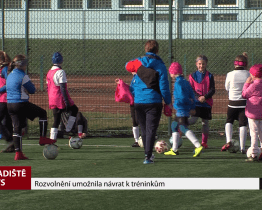 Rozvolnění umožnila návrat k tréninkům