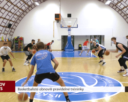 Basketbalisté obnovili pravidelné tréninky