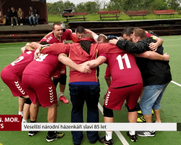 Veselští národní házenkáři slaví 85 let