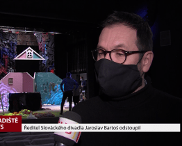 Ředitel Slováckého divadla Jaroslav Bartoš odstoupil