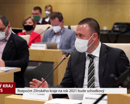Rozpočet Zlínského kraje na rok 2021 bude schodkový