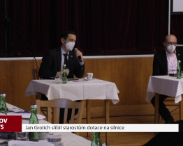 Jan Grolich slíbil starostům dotace na silnice