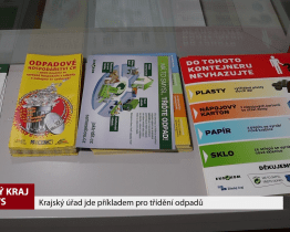 Krajský úřad jde příkladem pro třídění odpadů