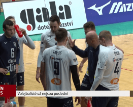 Volejbalisté už nejsou poslední