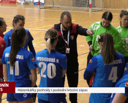 Házenkářky prohrály i poslední letošní zápas