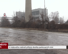 U vlakového nádraží přibyly desítky parkovacích míst