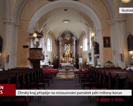 Zlínský kraj přispěje na restaurování památek pěti miliony korun