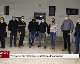 Vernisáž výstavy Ohlédnutí můžete zhlédnout on-line