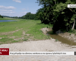 Kraj přispěje na obnovu venkova a na úpravu lyžařských tras