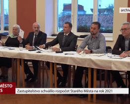 Zastupitelstvo schválilo rozpočet Starého Města na rok 2021