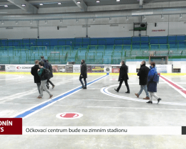 Očkovací centrum bude na zimním stadionu