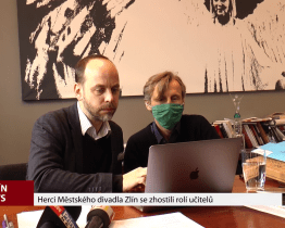 Herci Městského divadla Zlín se zhostili rolí učitelů