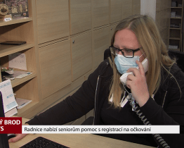Radnice nabízí seniorům pomoc s registrací na očkování