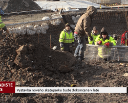 Výstavba nového skateparku bude dokončena v létě
