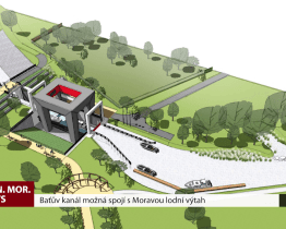 Baťův kanál možná spojí s Moravou lodní výtah