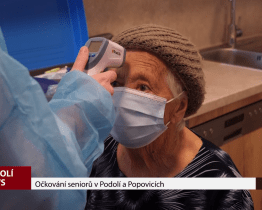 Očkování seniorů v Podolí a Popovicích