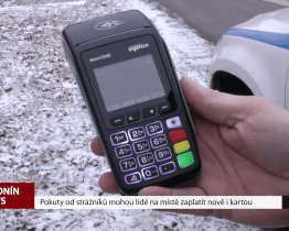 Pokuty od strážníků mohou lidé na místě zaplatit nově i kartou