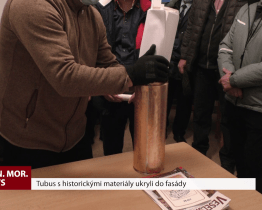 Tubus s historickými materiály ukryli do fasády