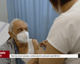 Nemocnice začala s očkováním seniorů nad 80 let