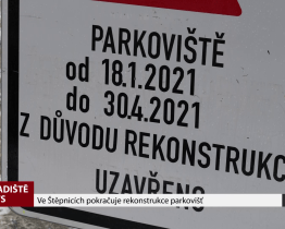 Ve Štěpnicích pokračuje rekonstrukce parkovišť