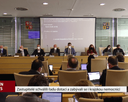 Zastupitelé schválili řadu dotací, zabývali se i krajskou nemocnicí