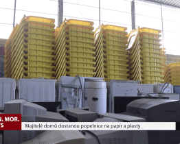 Majitelé domů dostanou popelnice na papír a plasty