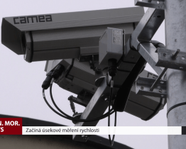 Začíná úsekové měření rychlosti