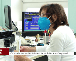 Cenu města za rok 2020 získala diabetoložka Anna Gregorová