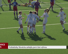 Fotbalistky Slovácka zahájily jarní část výhrou