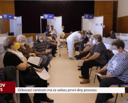 Očkovací centrum má za sebou první dny provozu