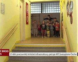 O děti zaměstnanců kritické infrastruktury se stará MŠ Svatopluka Čecha