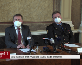 Zásah policie proti muži bez roušky bude prošetřen